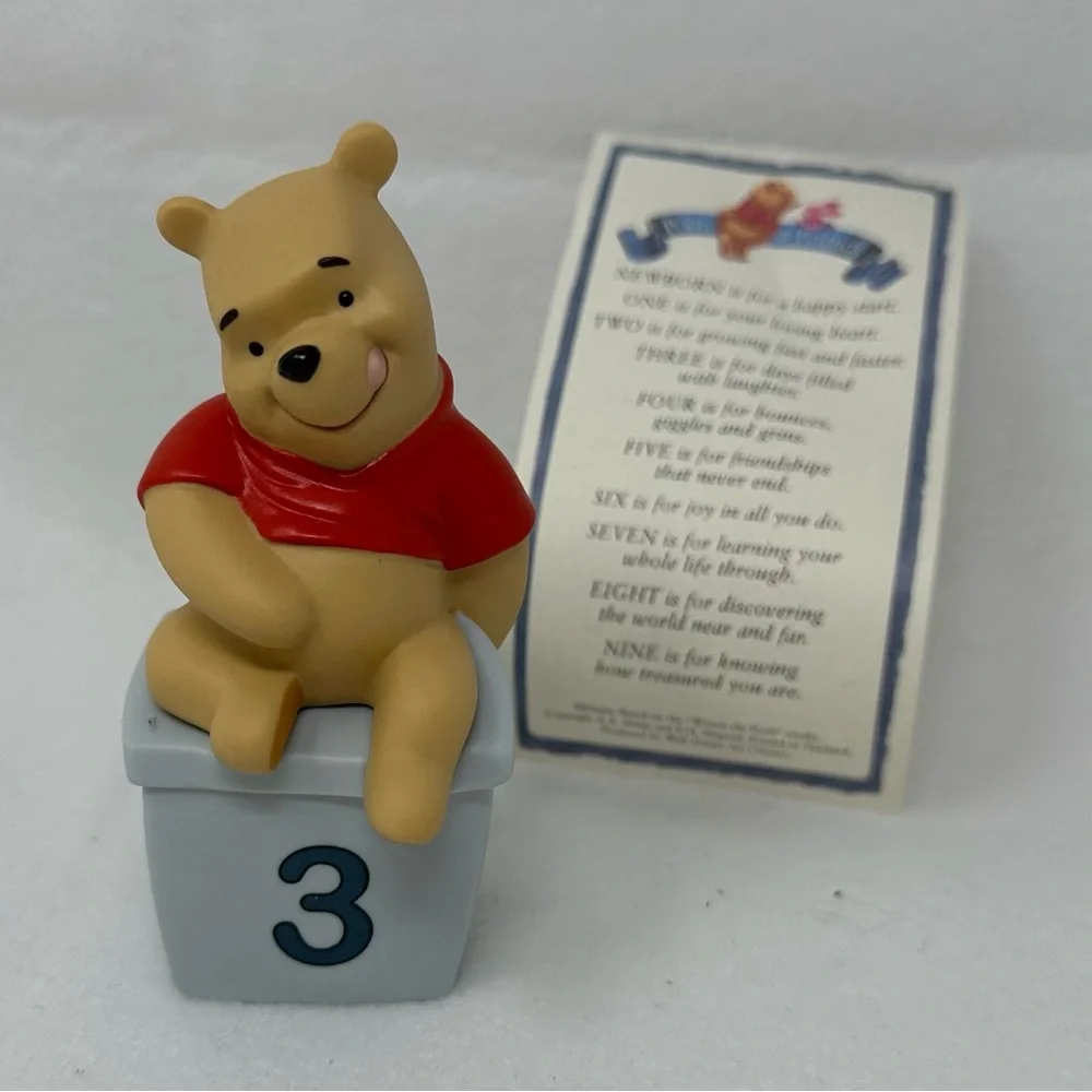 Disney Pooh & Friends Birthday Figurine